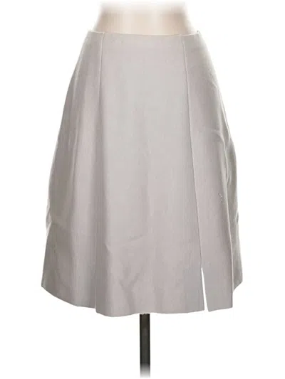 Pre-owned D Exterior Formal Skirt In Gray