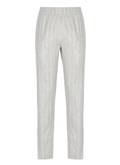 D Exterior D. Exterior Grey Viscose Pants