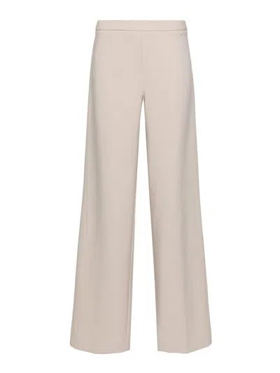 D Exterior High Waisted Trousers In Beis