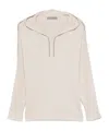 D Exterior Hooded Sweater