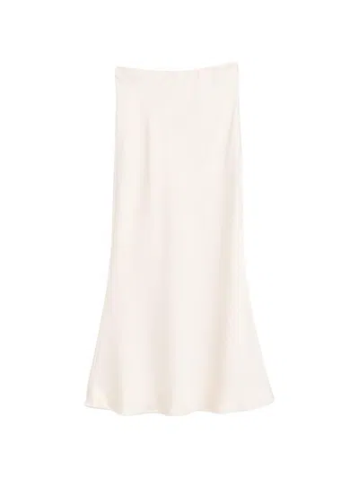 D Exterior Ivory Skirt In Neutral