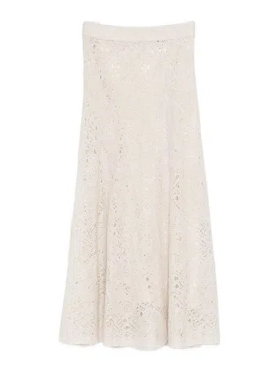 D EXTERIOR JEANS ACAMPANADOS - BLANCO