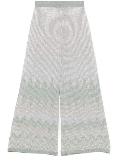 D Exterior Light Green Trousers