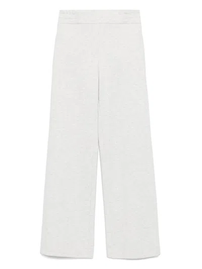 D Exterior Light Grey Trousers With Elasticated Waistband