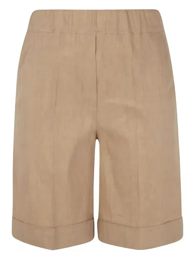 D-exterior D. Exterior Linen Stretch Delave Shorts