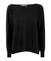 D Exterior Long-sleeved Ribbed Sweater In Animal Print