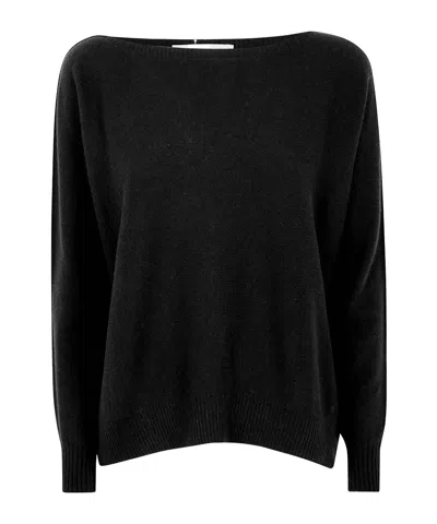 D Exterior Long-sleeved Ribbed Sweater In Animal Print