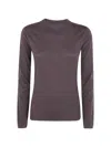 D Exterior D. Exterior Sweater Basic Merino Round Neck In Blue