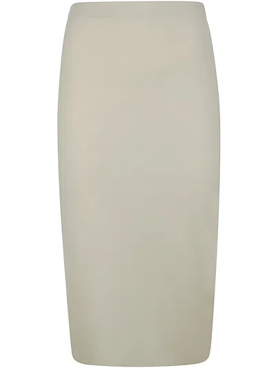 D-exterior D. Exterior Merinos Skirt In White
