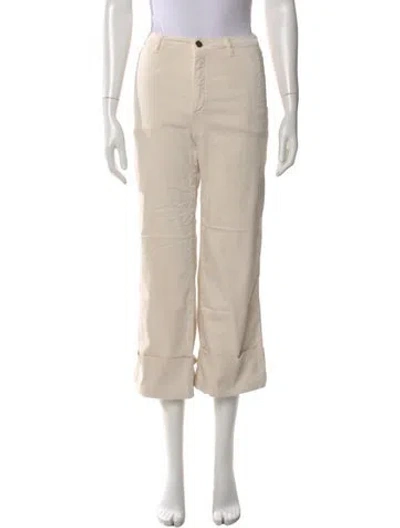 Pre-owned D Exterior Mid-rise Straight Leg Jeans In Neutral