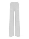 D Exterior Trousers In Viscose In White