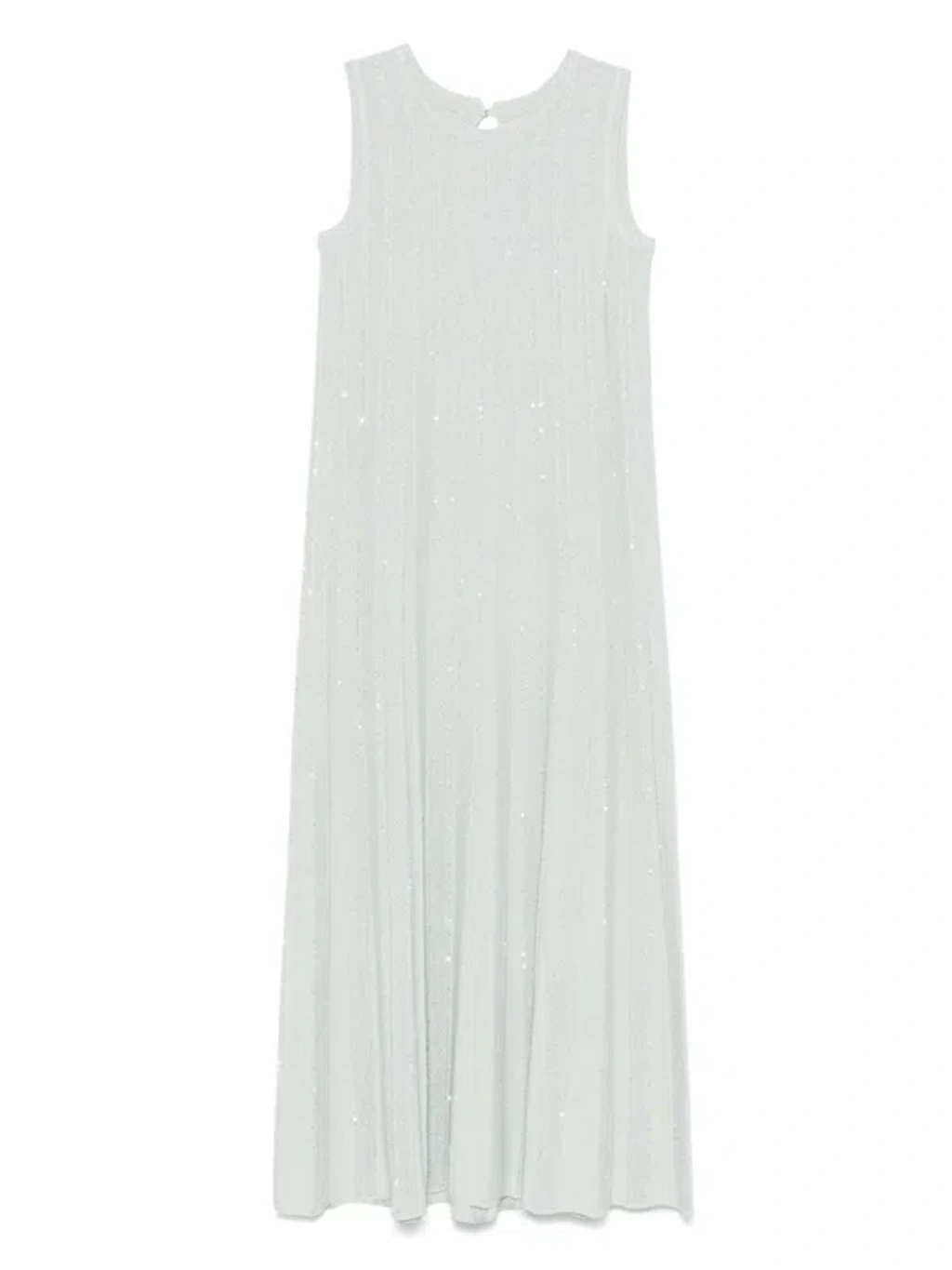 D Exterior D. Exterior Pastel Green Chevron Knit Maxi Dress | ModeSens