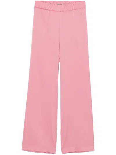 D Exterior Pink Wide Leg Trousers