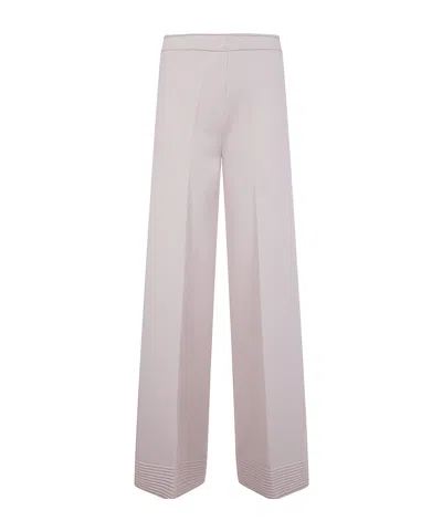 D Exterior D.exterior Merinos Comfort Long Pants In Pink