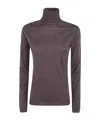D Exterior D. Exterior Sweater Basic Merino Turtle Neck In Brown