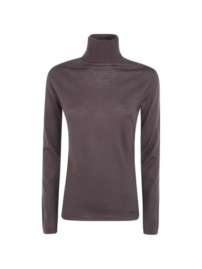 D EXTERIOR ROLL-NECK WOOL KNIT