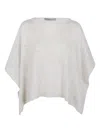 D Exterior Sequin-embellished Coat In White