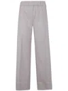 D Exterior D. Exterior Soft Flanel Wide Leg Short Trousers In Gray