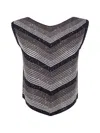 D Exterior Degrade Lux Crop Top In Black