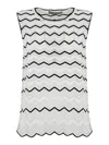 D Exterior Two-tone Lace Top