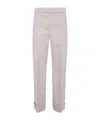 D Exterior D.exterior Flanel Merinos Short Trousers In White