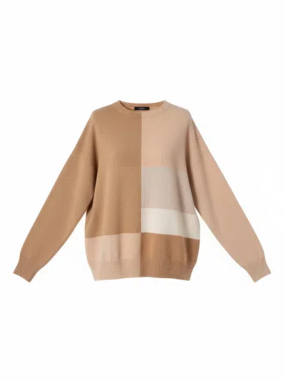 D Exterior T-shirt Woman D.exterior - F--color Block Boat - Pink In Multi