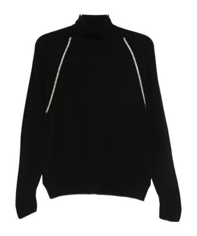 D EXTERIOR TURTLENECK LONG-SLEEVED SWEATER