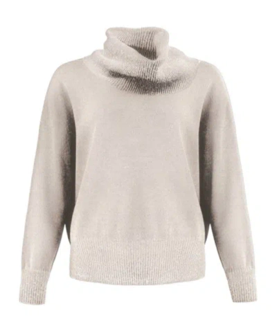 D EXTERIOR TURTLENECK LONG-SLEEVED SWEATER
