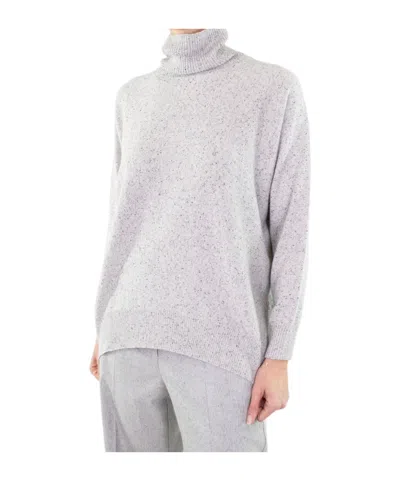D EXTERIOR TURTLENECK LONG-SLEEVED SWEATER