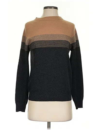 Pre-owned D Exterior Turtleneck Sweater In Brown
