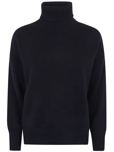 D Exterior D. Exterior Turtleneck Sweater Cashmere In Black