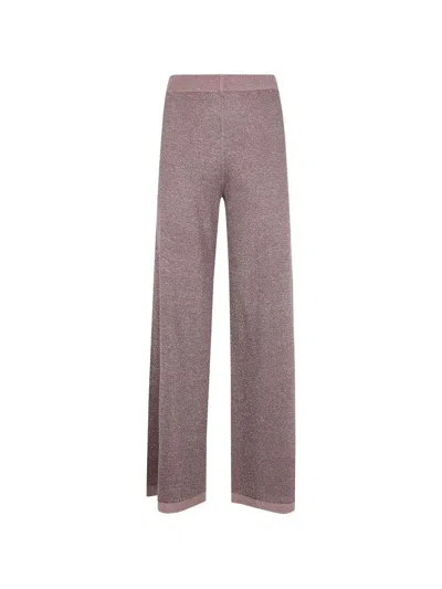 D Exterior D. Exterior Vanise` Lux Trousers In Brown