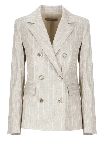 D EXTERIOR VISCOSE BLEND BLAZER