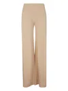D Exterior D. Exterior Viscose Long Wide Trousers In Neutral