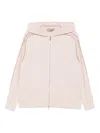 D Exterior White And Beige Cashmere Blend Sweatshirt In Neutral