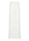 D Exterior D. Exterior White Cotton Pants