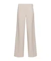 D Exterior D.exterior Stretch Cady High-waist Pants In Neutral