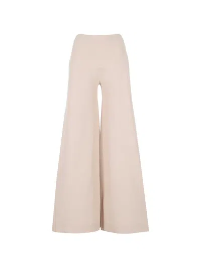 D Exterior Wide-leg Palazzo Pants In Pink