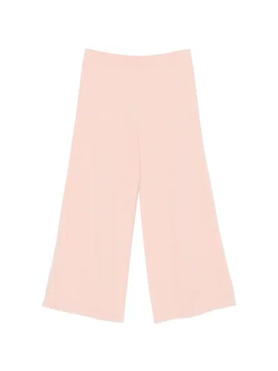 D Exterior Wide-leg Trousers In Pink