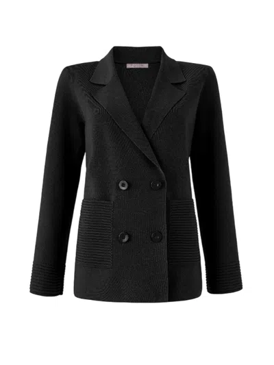 D Exterior Woman Jackets D.exterior - Merinos Comf. Balzette Jacket - Black
