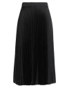 D Exterior D. Exterior Woman Midi Skirt Black Size 8 Polyester, Elastane In Black
