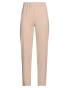 D Exterior D. Exterior Woman Pants Beige Size 8 Merino Wool, Elastane In Pink
