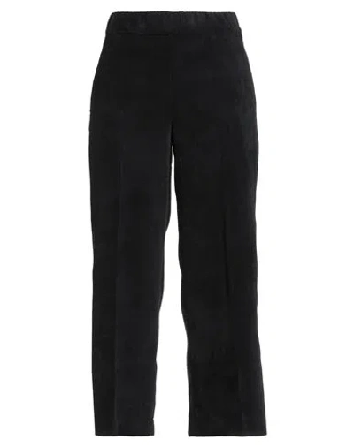 D Exterior D. Exterior Woman Pants Black Size 6 Polyester, Polyamide, Elastane