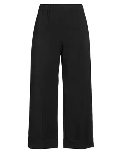 D Exterior D. Exterior Woman Pants Black Size 8 Polyester, Elastane