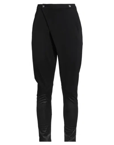 D Exterior D. Exterior Woman Pants Black Size L Viscose, Polyamide, Elastane, Polyurethane, Acetate