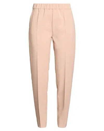 D Exterior D. Exterior Woman Pants Blush Size 2 Polyester, Elastane In Pink