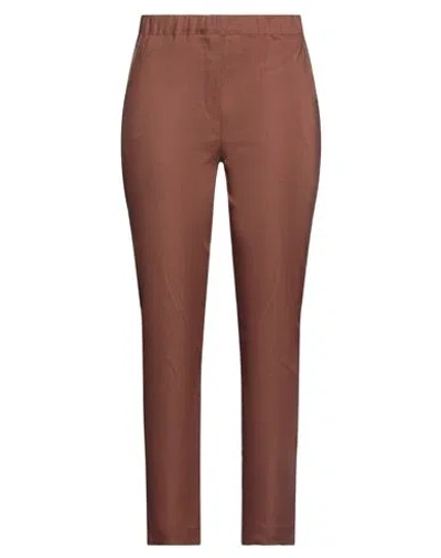D-exterior Pants In Brown