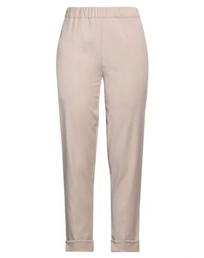 D Exterior D. Exterior Woman Pants Grey Size 6 Polyester, Viscose, Elastane