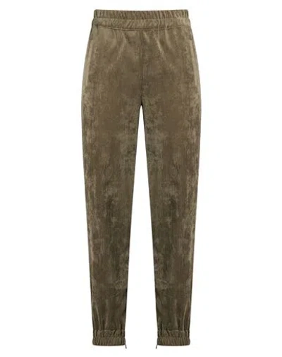 D Exterior D. Exterior Woman Pants Sage Green Size 2 Polyester, Polyamide, Elastane In Brown