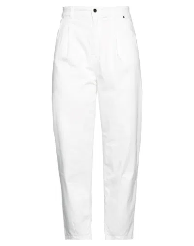 D-exterior Pants In White